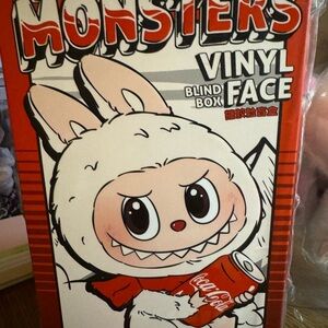 Monsters Vinyl Face Blind Box Toy - White and Red! Brand New 100% authentic!